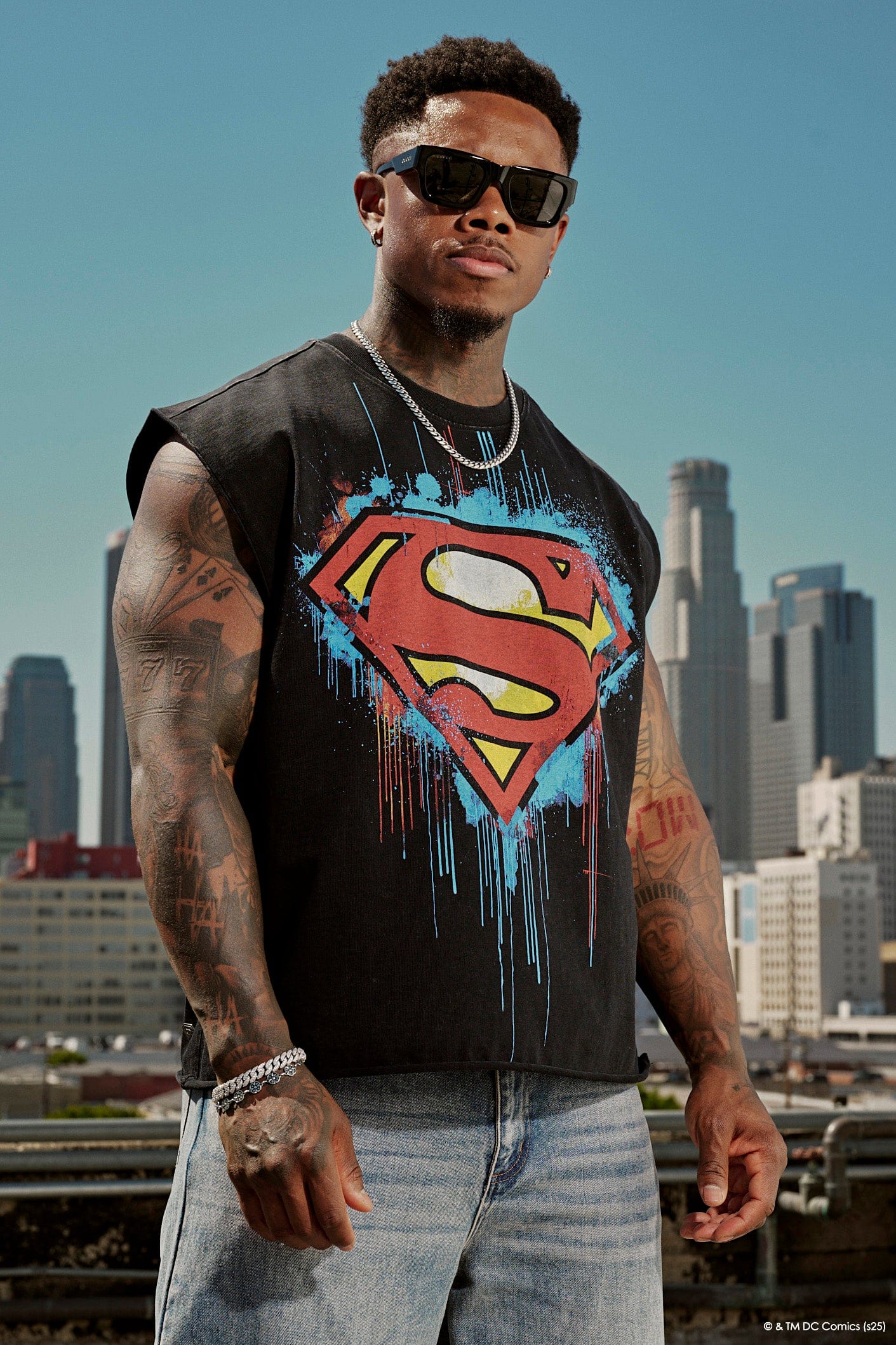 3004 - Superman Cut-Offs